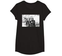 Dangerous Brothers Rik Mayall Adrian Edmondson Saturday Live T-Shirt, Girls, Black, Small