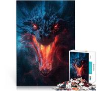 dangerous dragon1000 Pieces Jigsaw Puzzles for teenagers Train your brain and hands for is ideal as a gift for the whole family 38x26cm