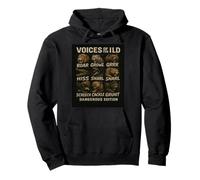 Dangerous Edition Voices of the Wild Vintage Novelty Gift. Pullover Hoodie