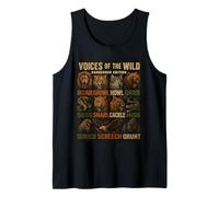 Dangerous Edition Voices of the Wild Vintage Novelty Gift. Tank Top