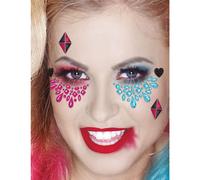 Dangerous Girl Face Adhesive Rhinestones