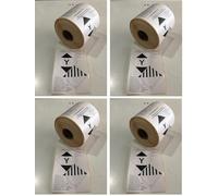 Dangerous Goods Consumer ID8000 Labels 4x6 Inch - Thermal Label Roll for Shipping Medicines, Perfume & Aerosols - Royal Mail & Amazon Compatible - 2000 Labels, 4 Roll Pack by Modaleo