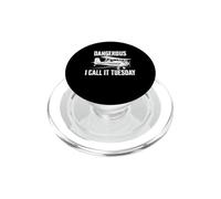 Dangerous I Call It Tuesday Crop Duster Pilot Aviation PopSockets PopGrip for MagSafe