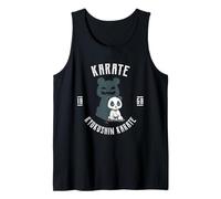 Dangerous Martial Arts Panda Karate Tank Top