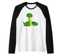 Dangerous Snake Danger Noodle Raglan Baseball Tee