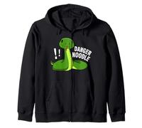 Dangerous Snake Danger Noodle Zip Hoodie