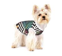 Dangerous stripes Premium Dog Tshirt - Soft 100% Cotton Ropa Para Perros, Perfect for Small to Medium Dogs, Stylish and Comfortable Shirts for Dogs L