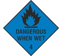 Dangerous When Wet 4 Sticker 100mmx100mm