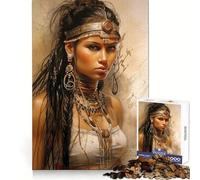 Dangerous Woman 1000 Piece Jigsaws for Teenagers Puzzle Logic Game Tight Edge Hard Challenge Night Fun (50x75cm)