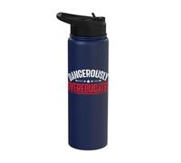 Dangerously Overeducated Stainless Steel Insulated Water Bottle