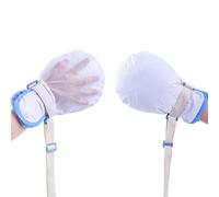 dangjuacua 2Pcs, Elderly Restraint Gloves-Alzheimer's Products,Anti-Scratch Anti-Extubation Restraint Gloves,Finger Separation Design, Thick Sponge Filling, Good Helper for Patients and Caregivers