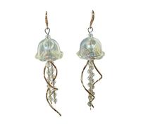Dangle Earrings Elegant Pendant Jellyfish Tassels Statement Jewelry for Women Girls Unique Dangle Statement