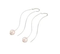 Dangle Earrings For Women Girls -Irregular Line Pearl Pendant Long Earrings S Dangly Earring Statement Drop Earrings, Hoop Earring Exaggerated Birthday Holiday