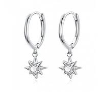 Dangle Earrings with Genuine Bright Stars Earings for Women Jewelry