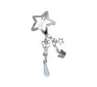 Dangling Butterfly Hair Clips Side Pin Star Hairpin Women Hair Styling Tool For Side Hair 2000s Korean-Style Hair Decors Star Hair Clip