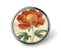 Danhua Accompanies The Clouds Button Pin Round Metal Lapel Pins Badges Classic Cute Brooche Pin Personalized Pinback Button Badges Novelty Funny Enamel Pins for Backpacks Jackets Bags