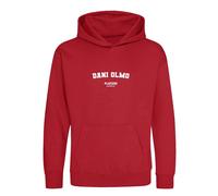 Dani Olmo Kids Hoodie - Red / 3-4 years