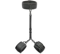 DaniChou® 3in1 SM Bondage Set with Collar & Handcuffs, Premium SM Toys for Couples, Bondage Set, Handcuffs, BDSM Collar, BDSM Set, Restraints, Sex Toys for Couples, Sex Toys Erotic