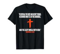 Daniel 2:22 Bible Verses Scripture T-Shirt