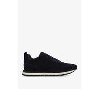 DANIEL Aslip Navy Suede Trainers Size: 37, Colour: Navy Suede