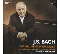 Daniel Barenboim – Bach: The Well-Tempered Clavier – CD Box Set (5 discs)
