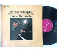 Daniel Barenboim - Barenboim, Daniel Beethoven's Sonatas Moonlight Pathetique & Appassionata LP HMV HQS1076 EX/EX 1970s