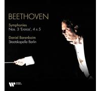 Daniel Barenboim - Beethoven Symphonies 3 4 5 - Vinyl Record - J3z
