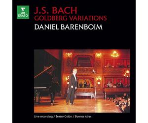 DANIEL BARENBOIM - GOLDBERG-VARIATIONEN CD NEW BACH,JOHANN SEBASTIAN