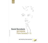 DANIEL BARENBOIM - KLAVIERSONATEN 7-13 COMPLETE BEETHOVEN SONATAS DVD NEW