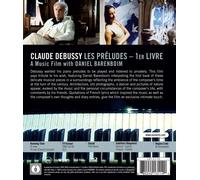DANIEL BARENBOIM - LES PRELUDES-1ER LIVRE BLU-RAY NEW DEBUSSY,CLAUDE