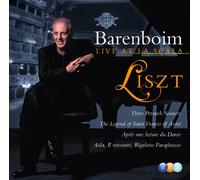 Daniel Barenboim - Liszt - Live at La Scala: Three Petrarch Sonnets, The Legend of St Francis of Assisi, Après une lecture du Dante, Aida, Il trovatore, Rigoletto Paraphrases