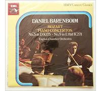 Daniel Barenboim, The English Chamber Orchestra - Mozart: Two Piano Concertos: No. 5 In D, K.175, No. 9 In E Flat, K.271 [LP]