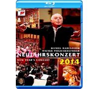 DANIEL BARENBOIM & WIENER PHILHARMONIKER - NEUJAHRSKONZERT 2014 BLU-RAY NEW