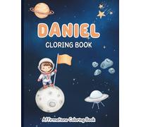 Daniel Coloring Book: Affirmations Coloring Book, A Creative Journey of Positive Empowerments