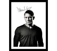 Daniel Craig Autographed Signed And Framed Photo 1