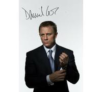 Daniel Craig - James Bond Autographed Signed 6x4 Photo 1