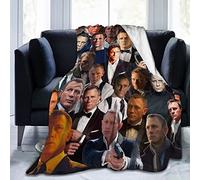 Daniel Craig Multifunctional Blanket Ultra-Soft Micro Fleece Blanket, Super Soft, Warm, Cozy, Plush, Fuzzy,for Couch, Sofa, Living Room Or Bed Suite for All Season