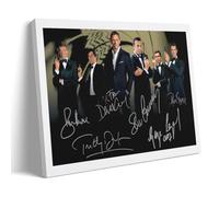 Daniel Craig Timothy Dalton Film Cast Signed (2) Poster Decorative Painting Canvas Wall Art Living Room Poster Bedroom Painting, Wall Art Picture Print Modern Family Room Decor 16 x 24 inches (40 x 60