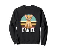 DANIEL - Cute Boy Name with cute Lion Sweatshirt