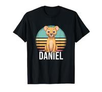 Daniel - Cute Boy Name with Cute Lion T-Shirt