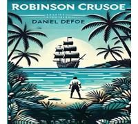 Daniel Defoe Robinson Crusoe(Illustrated) Paperback Book Daniel Defoe Multicolor