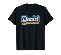 Daniel First Name Boy Vintage Style 70s 80s Personalised Value Graphic T-Shirt