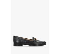 DANIEL Galtro Black Smooth Leather Snaffle Loafers Size: 35, Colour: B