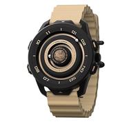 Daniel Gorman Planet Series Quartz Watches Magnetic Analog Iron Ball Watch Luminous Sport Wristwatch Men Waterproof Watches Business Casual Fashion Wrist Watch, Khaki