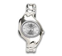 Daniel Gorman Y2K Men Quartz Movement Watch Waterproof Art Surrealist Wrist Melting Watch Original Retro Quartz Wristwatch, Silver, Morden