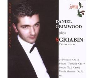DANIEL GRMWOOD - PRELUDES OPP 9 11/SONATA 6 - CD - P2222z