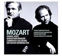 Daniel Hope - Mozart : Piano Concerto No.16 K451, Violin Sonata in G major K379, Concerto for Violin & Piano K.App.56/K315f