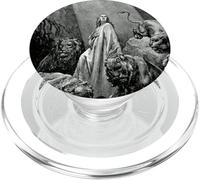 Daniel in the Lion's Den Gustave Dore Romanticism Bible Art PopSockets PopGrip for MagSafe
