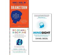 Daniel j siegel no-drama discipline,brainstorm and mindsight 3 books collection set