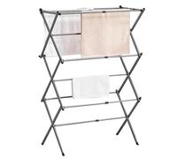 DANIEL JAMES Housewares 3 Tier Foldable Clothes Airer, Dryer Maiden, Laundry Drying Rack, Washing Line - Indoor Outdoor Folding